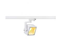 EURO CUBE spot. blanc. LED 3000K. 30Â°. IRC 90. adaptateur 3 all inclus