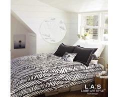 L:A : S Laser Art Style Cadre Mamelon Sainte Famille Moderne pour Chambre Ã Coucher, Bois, CrÃ¨me, DiamÃ¨tre 60 cm