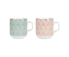 Ostaria 31662 Tasses en porcelaine