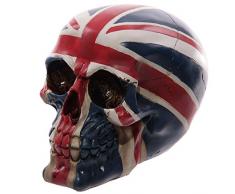 PuckatorÂ SK205 CrÃ¢ne dÃ©coratif Design Drapeau Grande Bretagne RÃ©sine, Bleu/Blanc/Rouge, 14 x 10 x 11,5 cm