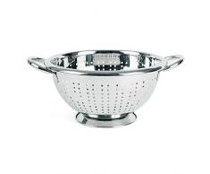 Excelsa Traditionnel Passoire en Acier Inoxydable ArgentÂ âÂ 22Â cm