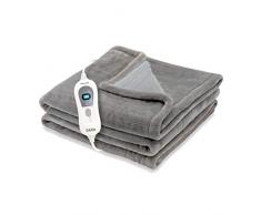Daga Flexy Heat Softy Fleece Couverture chauffante électrique150 W Gris foncé (150 x 100 cm)