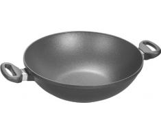 Woll 1132Â NL Wok en Fonte, Fonte daluminium, Noir, 41Â x 41Â x 14Â cm