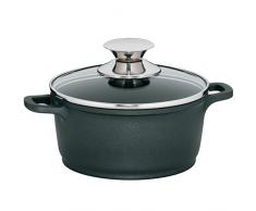 kela 11549 Marmite Kerros 16cm en Fonte daluminium, Cast, Noir, 16 cm