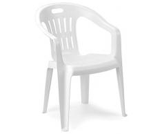 Fauteuil Piona Blanc C/P.