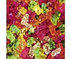 Scenolia Tableau Verre Acrylique Nounours 60 x 60 cm | DÃ©coration Murale Design Fait en France