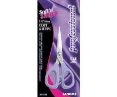 Janome 14 cm Craft et Couture Doux N Sharp Ciseaux Professionnels, métal, Blanc, 9 x 12 x 16 cm