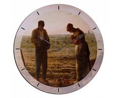 Artopweb EC35025 Pendule Murale, Bois, Multicolore, 60 x 0,5 x 60 cm