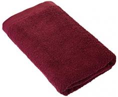 Lasa Home Drap de Bain, Coton, Bordeaux, 70x140x1 cm