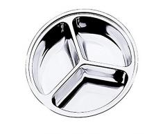 Mepra 20026303 Plat Rond Ã 3 Compartiments