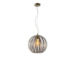 Lucide 25404/30/03 Timius Suspension, Verre, E27, 60 W, Bronze, 30 x 30 x 159 cm