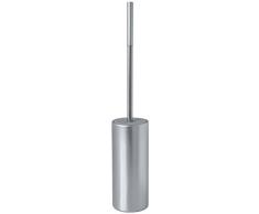 Gelco 708777 Pot Ã Balai CÃ©ramique Argent 9,5 x 9,5 x 22 cm