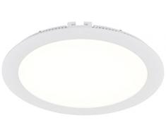 Naeve Leuchten A, Spot LED encastrable, aluminium, 18Â W, 22,5Â x 21Â x 2Â cm, chaud 4088326