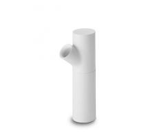 Authentics 1038498 2HOT Salière et poivrière avec moulin en céramique Blanc mat