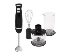 Inventum mx301s Mixeur Plongeant Noir, Acier inoxydable â 0.7L 600 W Mixeur