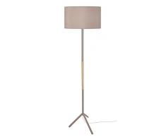 Tosel 51155 Lampadaire 1 Lumière Acier, E27, 40 W, Gris, 40 x 155 cm
