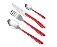 Amefa ECLAT Service Couverts, Acier Inoxydable, Gris, 24 unités