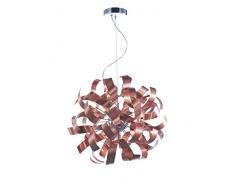 interfan Lampe suspension tirabuzón 50 G9, rouge