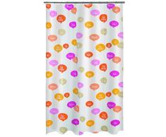 Spirella 10.18686 DV-PEVA Ciao Orange/Pink, 180X200 cm Rideau de Douche, 180 x 200 cm