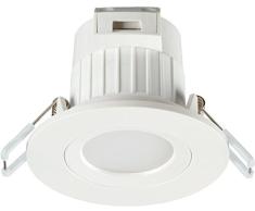 Sylvania SYL0053546 Spot LED Encastre, polycarbonate, IntÃ©grÃ©, 6,5 W, Blanc, SYL0053546