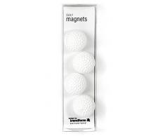 first4magnetsâ¢ TF4022 Assortiment de Forme Populaire Bureau aimants - Golf, RÃ©sine SynthÃ©tique, Argent
