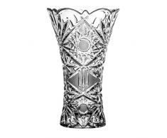 Crystaljulia 5341 Vase Verre, 20,5, 12,5 x 12,5 x 20,5 cm