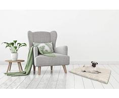 Sogni e Capricci Coussin pour Chien Lavable 60x100cm CrÃ¨me