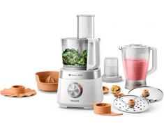 Philips Cuisine Viva Collection Philips Robot de cuisine HR7530/00, multifonction avec mixeur, hachoir et presse-agrumes, 850 W, capacitÃ© 2,1 L, acier inoxydable, inoxydable