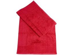 Dyckhoff 410940505 Brilliant Serviette de Bain Rouge Cerise 140 x 70Â cm
