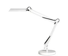 UNILUX 400093839 Lampe de bureau LED, ABS, Integriert, 8 W, Blanc, 36 x 23 x 23 cm