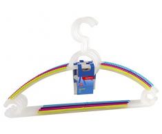 Home Cintre Premium Universel, Plastique, Blanc, 42Â cm