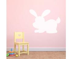 Supertogether Lapin Tableau Blanc effaÃ§able Ã Â Sec Enfants Chambre Salle de Jeux Sticker Mural 433 x 337 mm