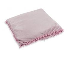 Villa DEste Home Tivoli 5900695 Plaid en Polaire Polaire Rose 150 x 200 cm 150 x 200 cm
