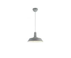 Reality, Suspension, Will 1xE27, max.60,0 W Corps: metal, Couleur beton Ø:36,0cm, H:150,0cm IP20