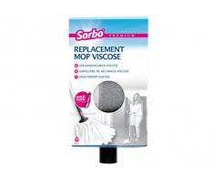 Elliott - Sorbo Premium Tête de Balai à Franges, Viscose, Noir, 11 x 11 x 17.5 cm