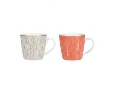 Ostaria 31668 Tasses en porcelaine