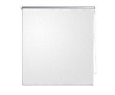 Helloshop26 Store Enrouleur Occultant Fenêtre Rideau Pare-Vue Volet Roulant, Plastique, Blanc, 40x50x100 cm