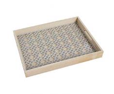 DCASA Plateau base en verre Panot BCN lit, ne sapplique pas