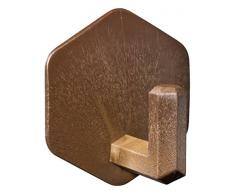 BRINOX - Mini Cintre adhésif 4.4x4.9x3.2 cm Bois