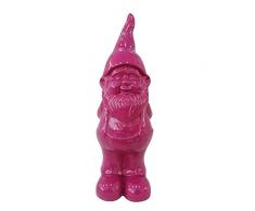 Homea Jardin 5DEJ1110FU Nain de Jardin Magnésie Fuchsia 19,3 x 16,6 x 51,5 cm