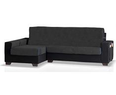 Bartali Divan Pharma Bras Gauche, 42% Coton, 58% Polyester, Noir, 245Â cm