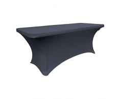 La Nappe en Spandex pour Un Rouleau Table rectangulaire, Bleu Marine, 226 x 63 x 0.6 cm