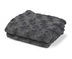 Dutch Decor Plaid Lugga 130x180 cm Gris foncÃ© - Couvertures - Couverture pour Le canapÃ©