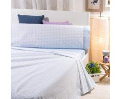 Sancarlos Minimal Jeux de draps, Bleu, LIT 105Â 