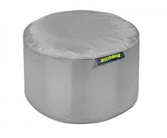Pushbag Pouf, Polyester, Gris, 50 x 50 cm