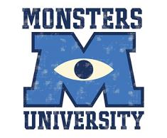 RoomMates Stickers muraux géants et repositionnables pour Enfants Motif Monstres Academy Multicolore