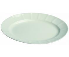 Tognana QU620330000 Assiette Ovale et Plate, 33X25 Cm