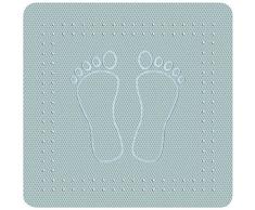 Kleine Wolke Tapis de Baignoire Foot 36x72 cm en Gris, PVC, 40x30x10 cm