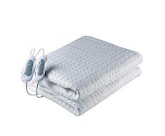 SOLAC S09240200 NORWAY-CT8621 Sur-matelas chauffant, 60 W, 150 x 80 cm, BLANC