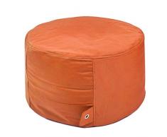 Outbag 01ROCPLU-ORA Pouf, Polyester, Orange, 60 x 60 cm